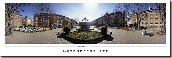 Poster Gutenbergplatz